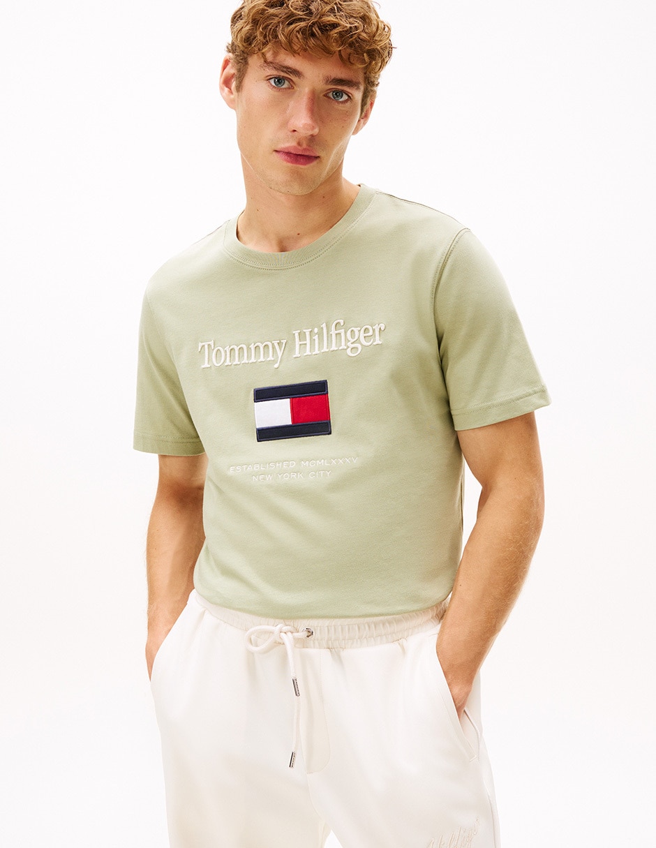 Playera cuello redondo para hombre