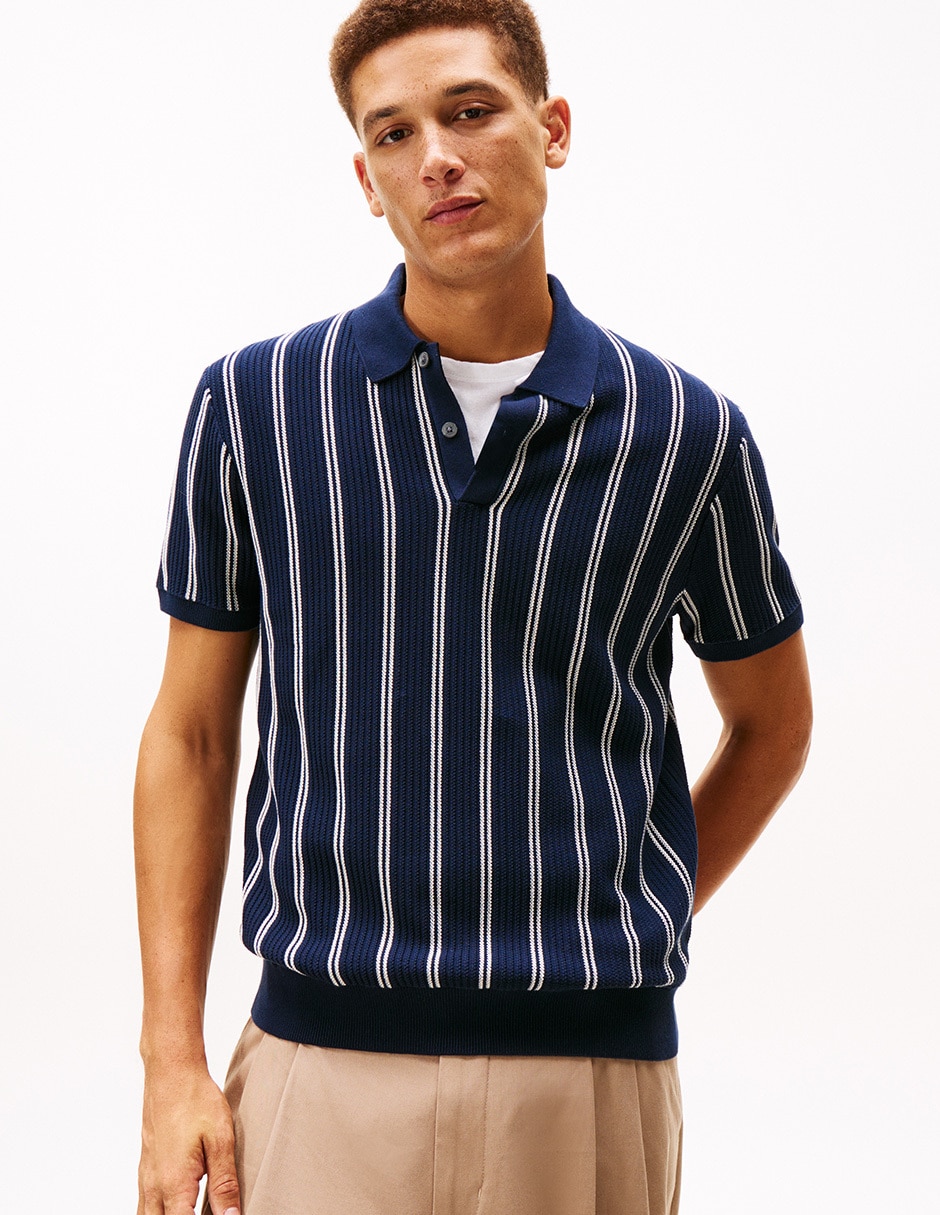 Playera tipo polo para hombre