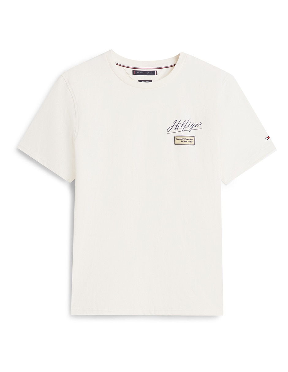 Playera cuello redondo para hombre