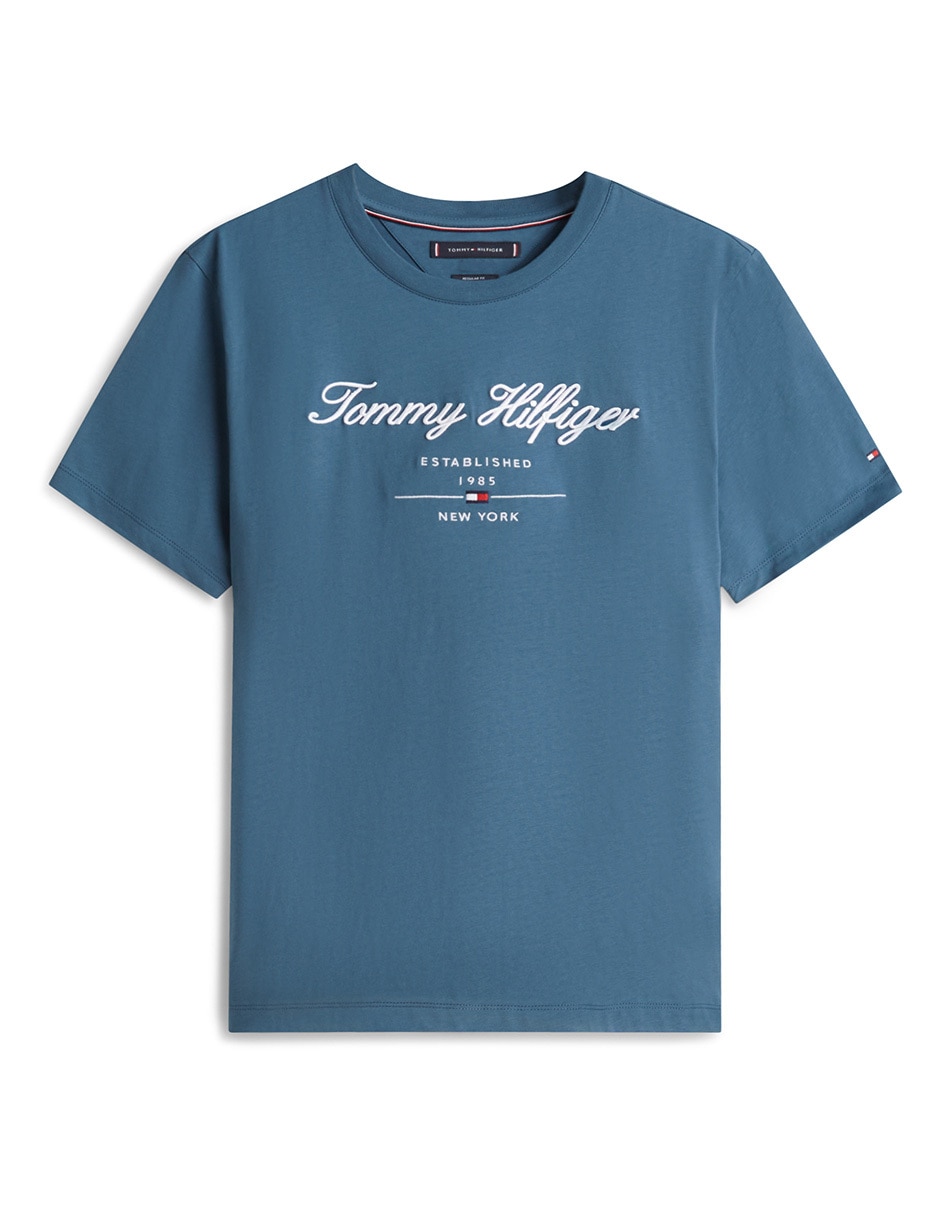 Playera cuello redondo para hombre