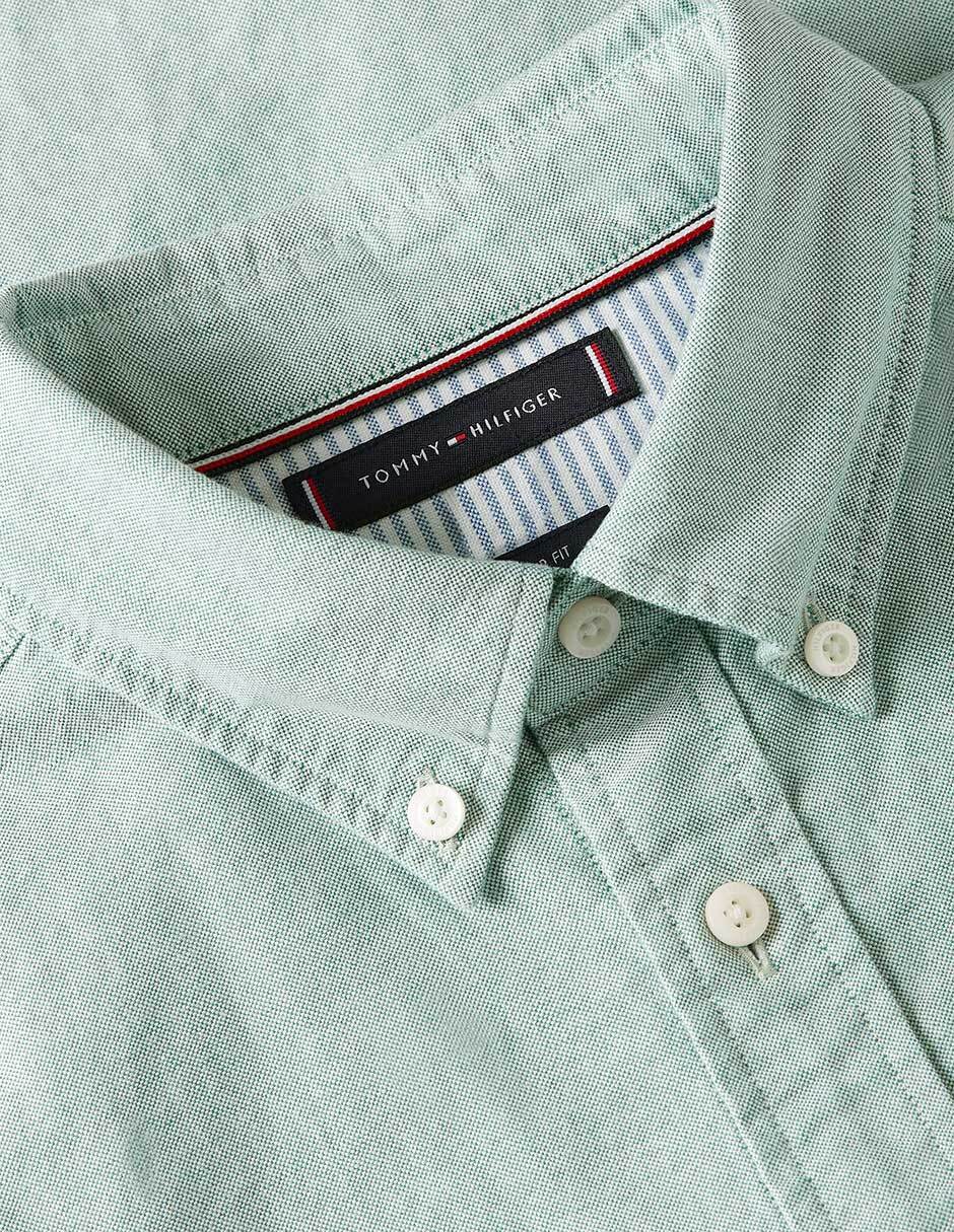 Camisa casual de algodón manga larga para hombre 7