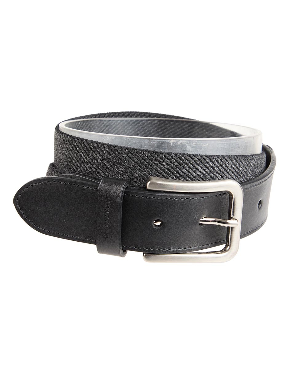 Cinturón de piel bovino para hombre