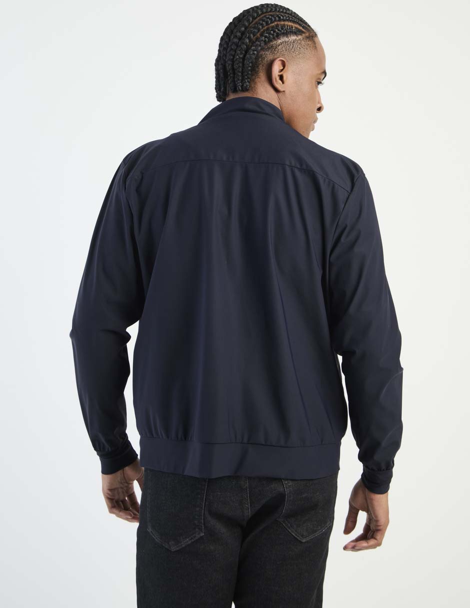 Chamarra casual con bolsillos para hombre 2