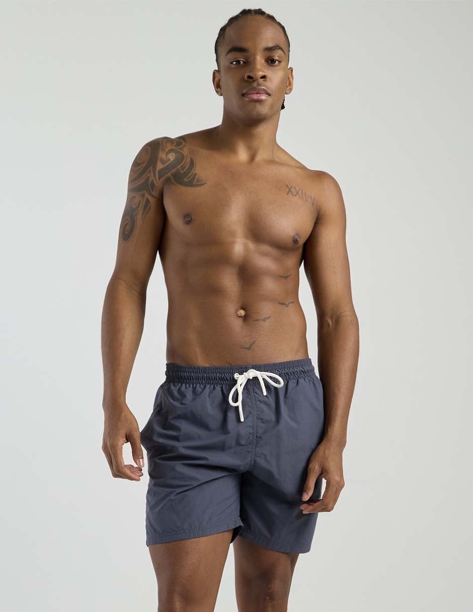 Traje de baño con bolsillos para hombre