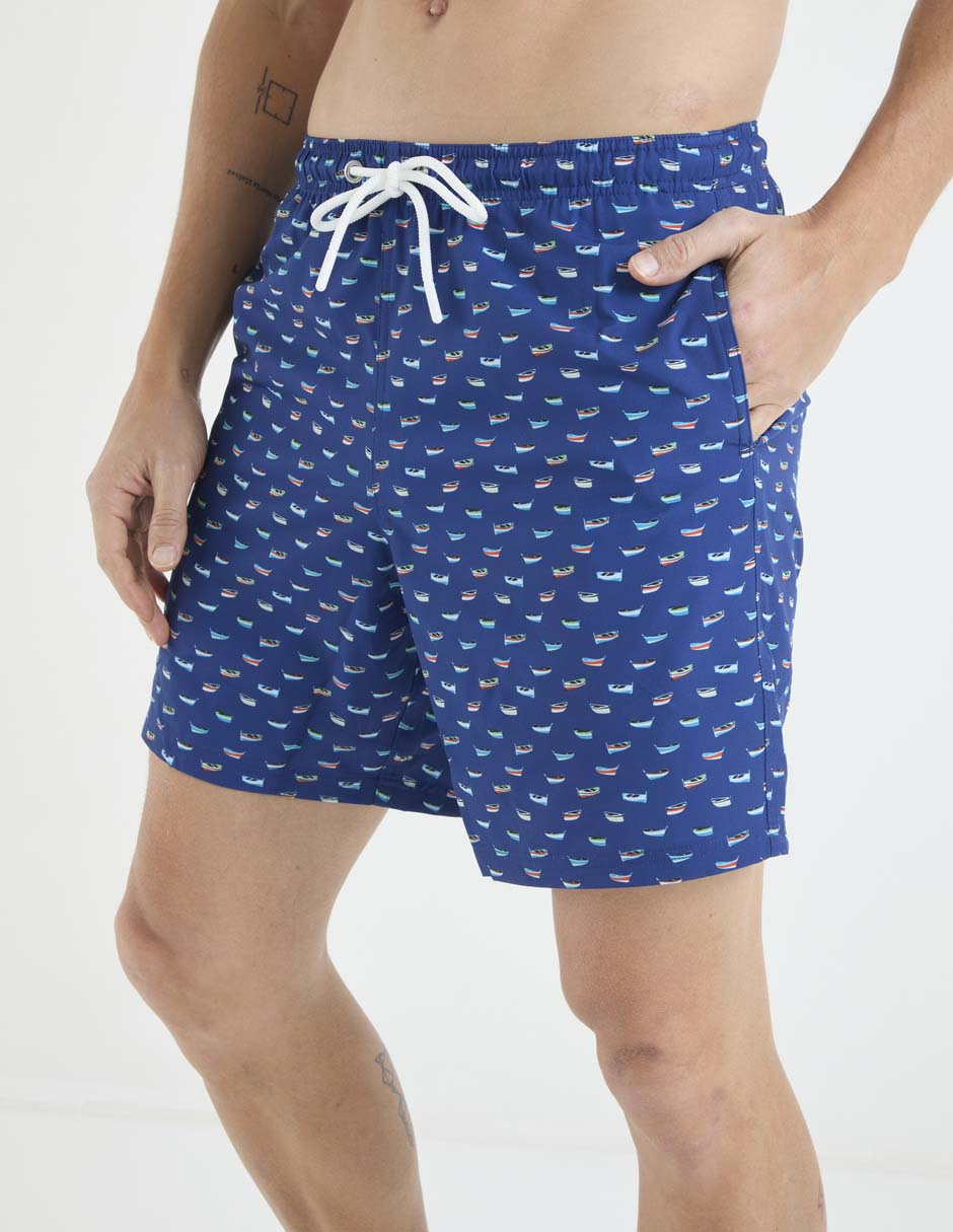 Traje de baño con bolsillos para hombre 4