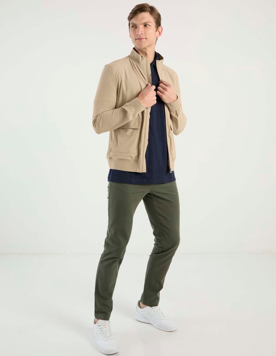 Pantalón straight de algodón para hombre 2