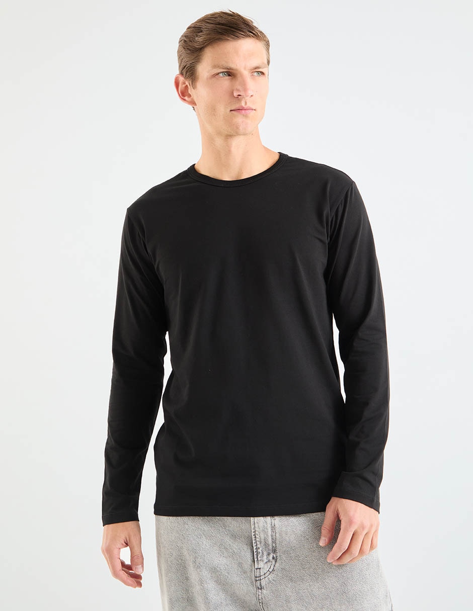 Playera cuello redondo para hombre 2