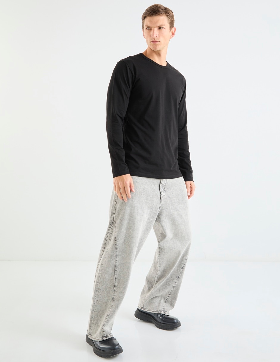 Playera cuello redondo para hombre 3