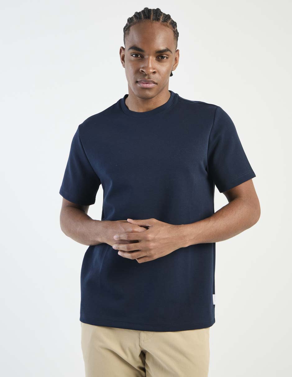 Playera cuello redondo para hombre