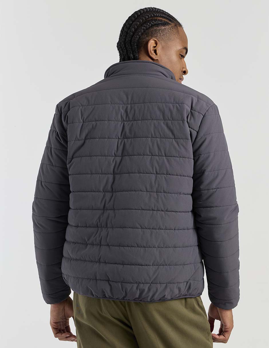 Chamarra acolchada capitonada para hombre 2