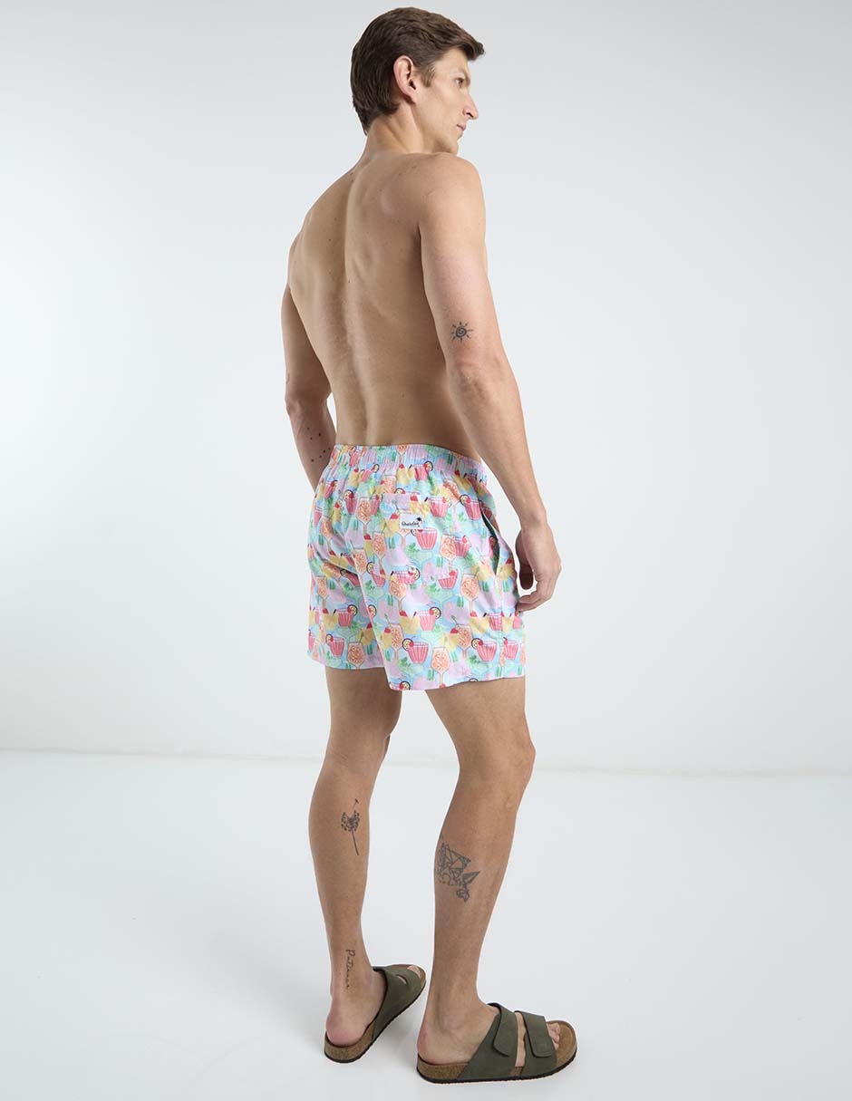 Traje de baño con bolsillos para hombre 2