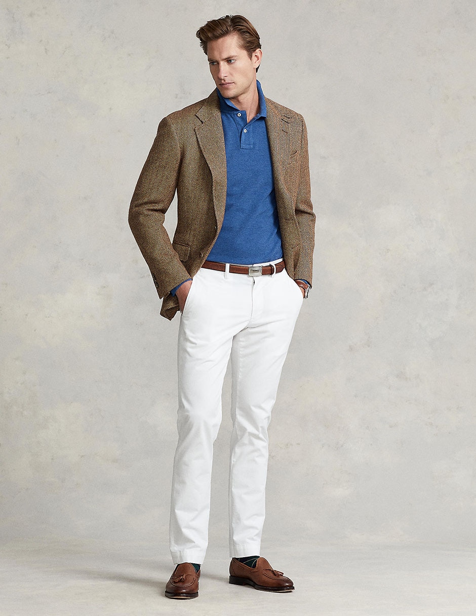 Pantalón slim de algodón para hombre 3