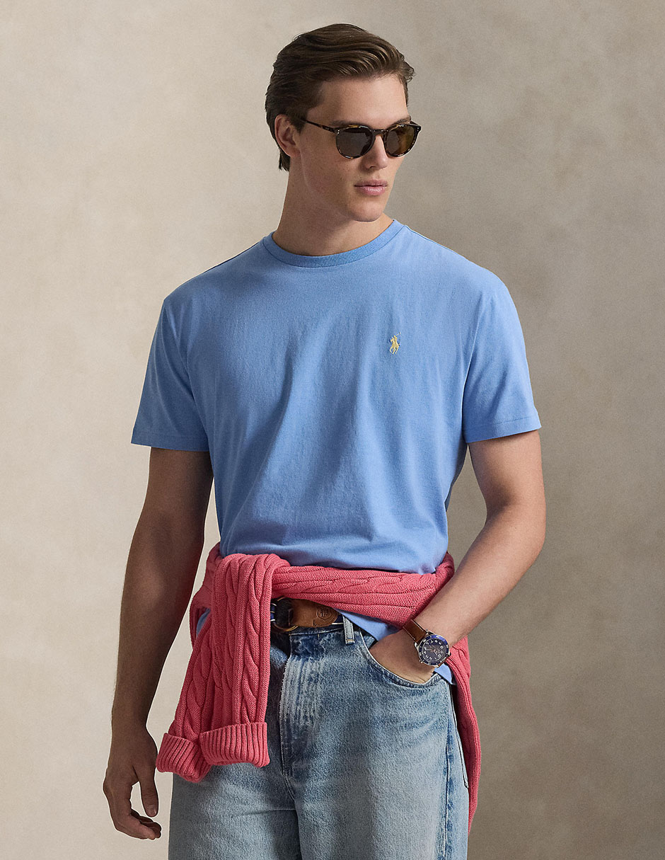 Playera cuello redondo para hombre