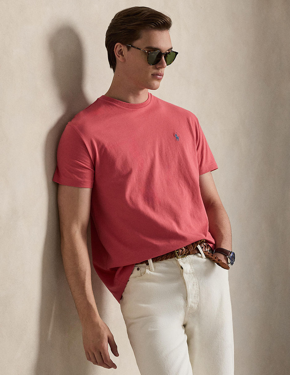 Playera cuello redondo para hombre