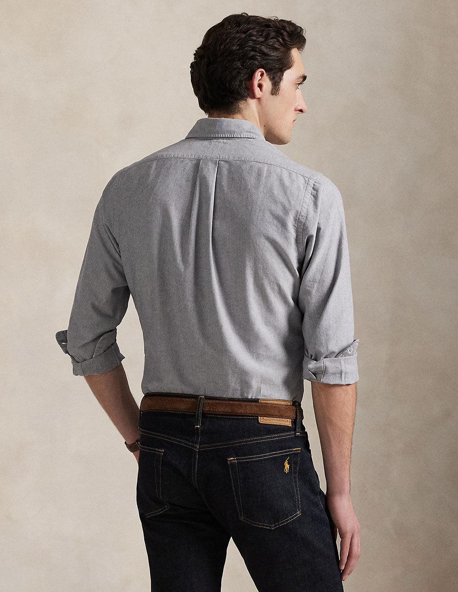 Camisa business casual Polo Ralph Lauren de algodón manga larga para hombre 2