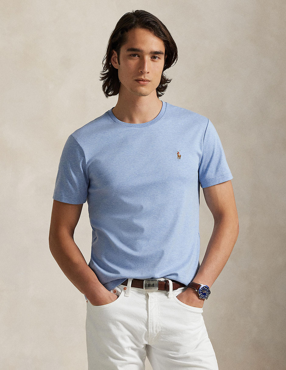 Playera cuello redondo para hombre
