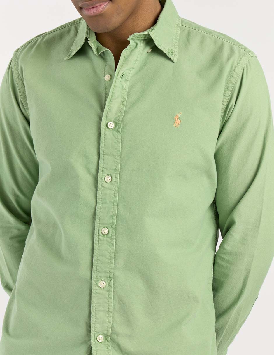 Camisa business casual de algodón marga larga para hombre 4