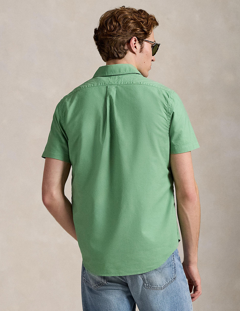 Camisa casual de algodón manga corta para hombre 2
