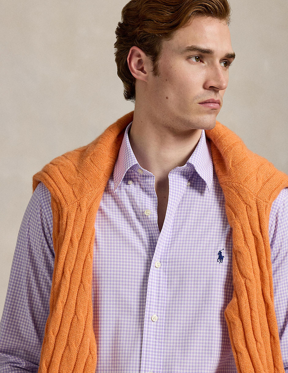 Camisa casual de algodón manga corta para hombre 4