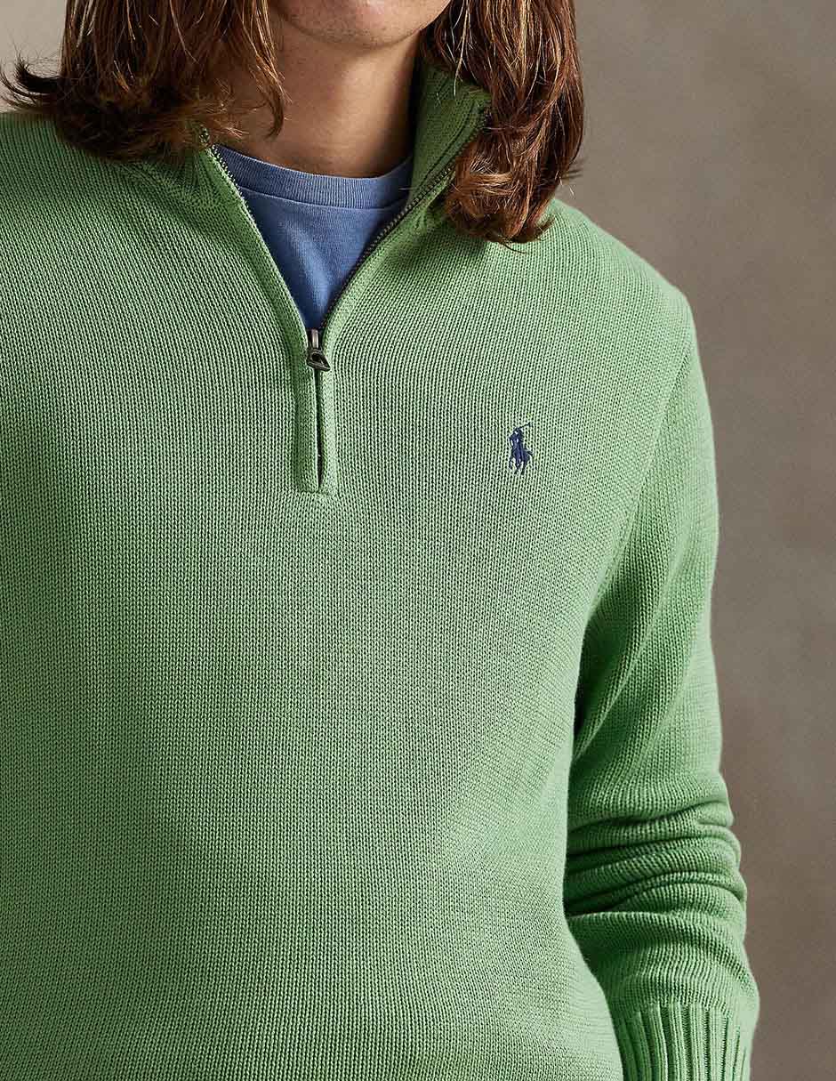 Suéter Polo Ralph Lauren cuello con cierre para hombre 4