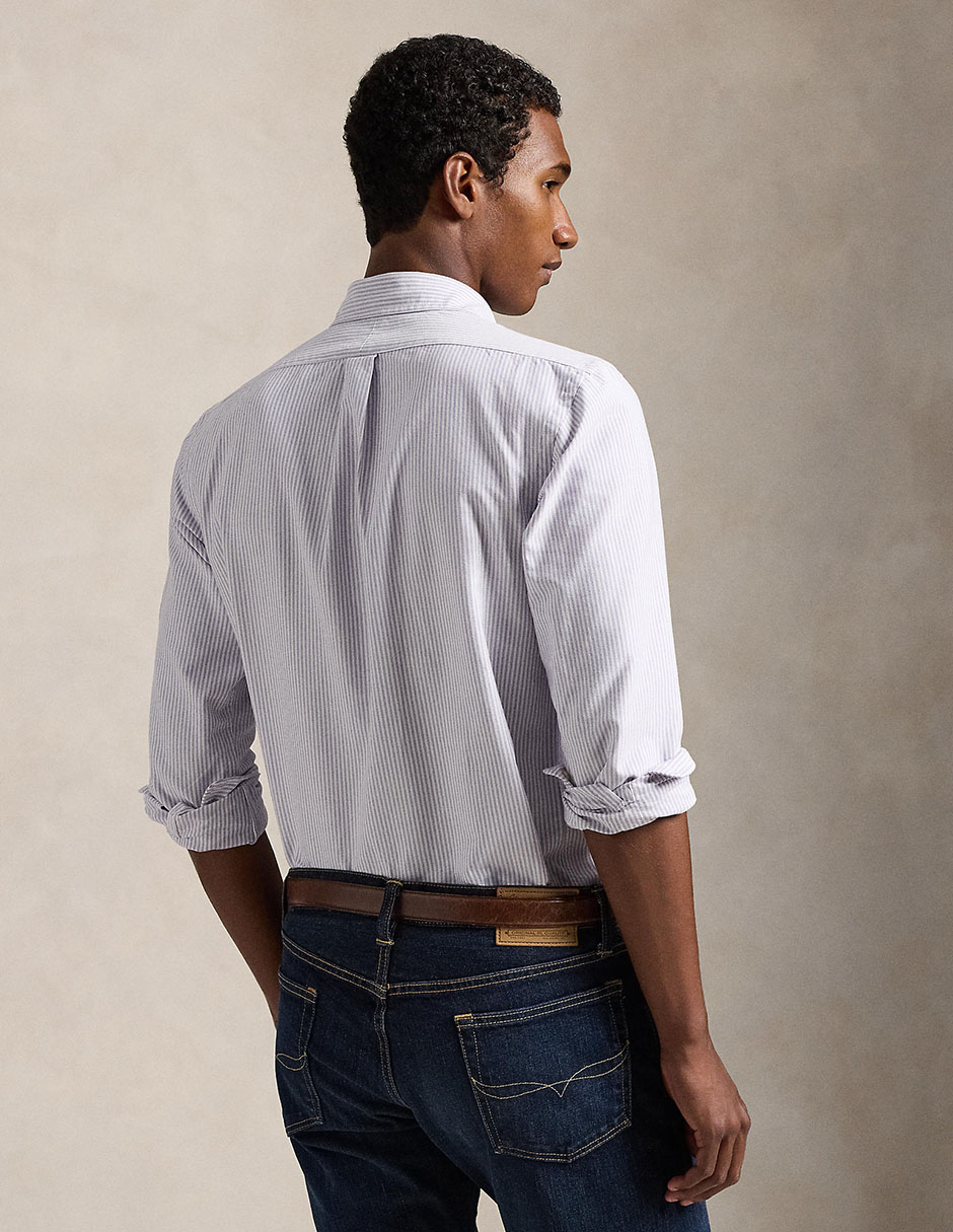 Camisa business casual Polo Ralph Lauren de algodón manga larga para hombre 2