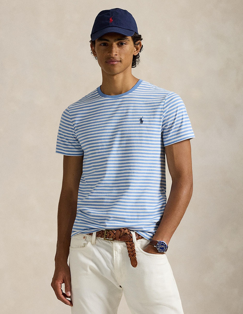 Playera cuello redondo para hombre