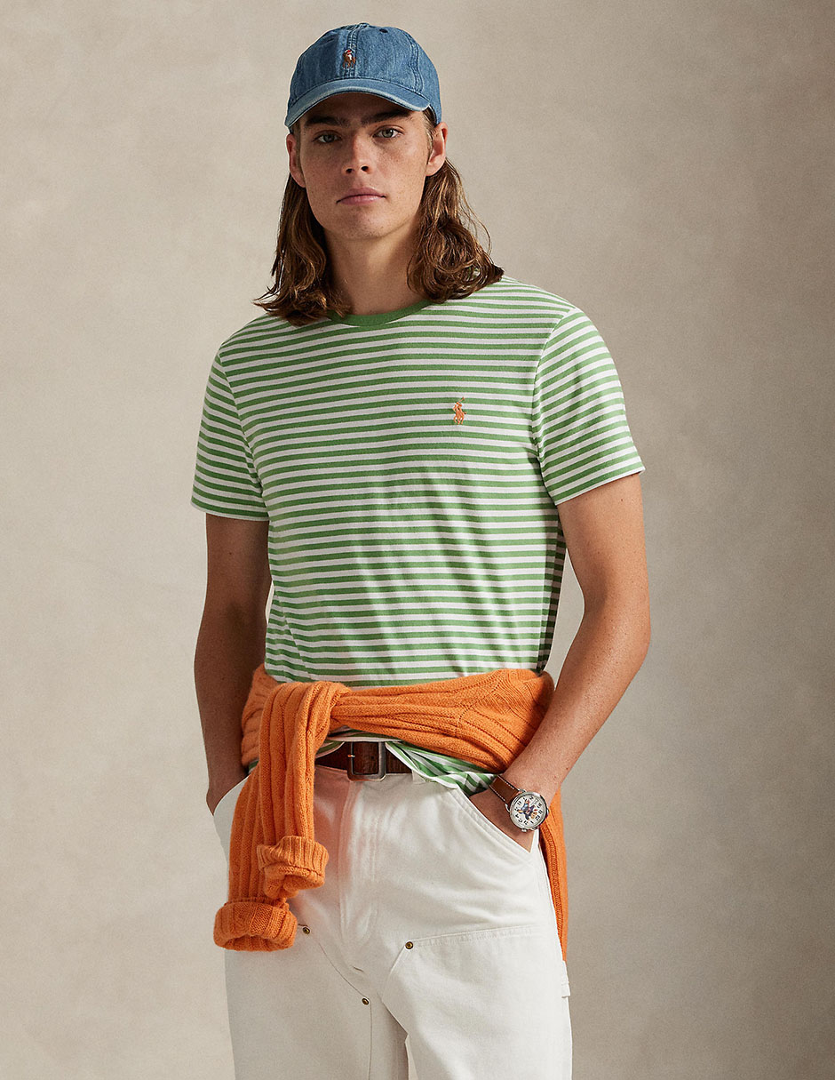 Playera cuello redondo para hombre