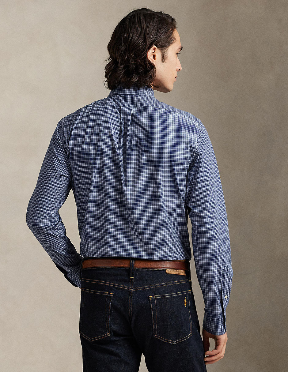 Camisa casual Polo Ralph Lauren de algodón manga larga para hombre 2