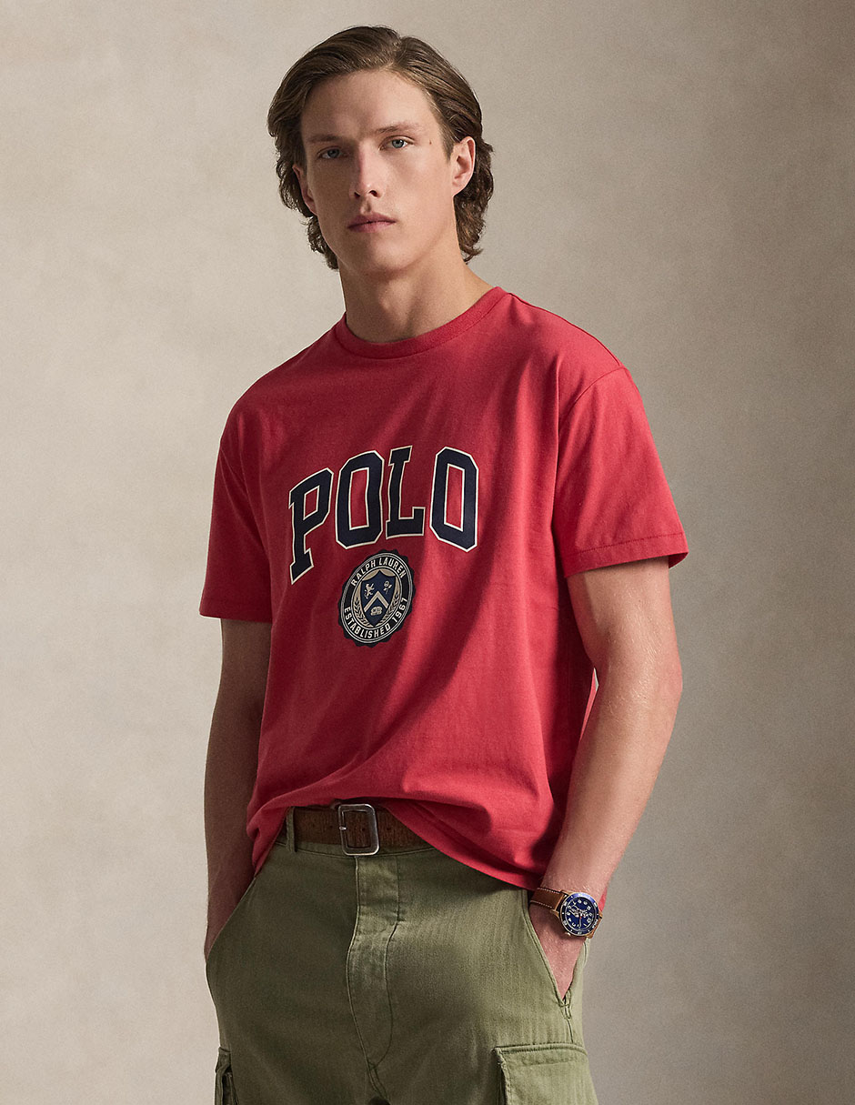 Playera cuello redondo para hombre