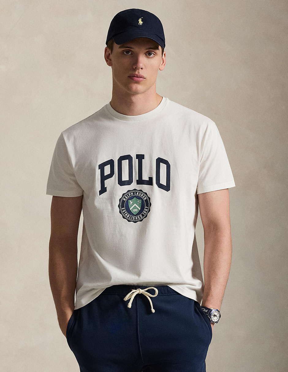 Playera cuello redondo para hombre