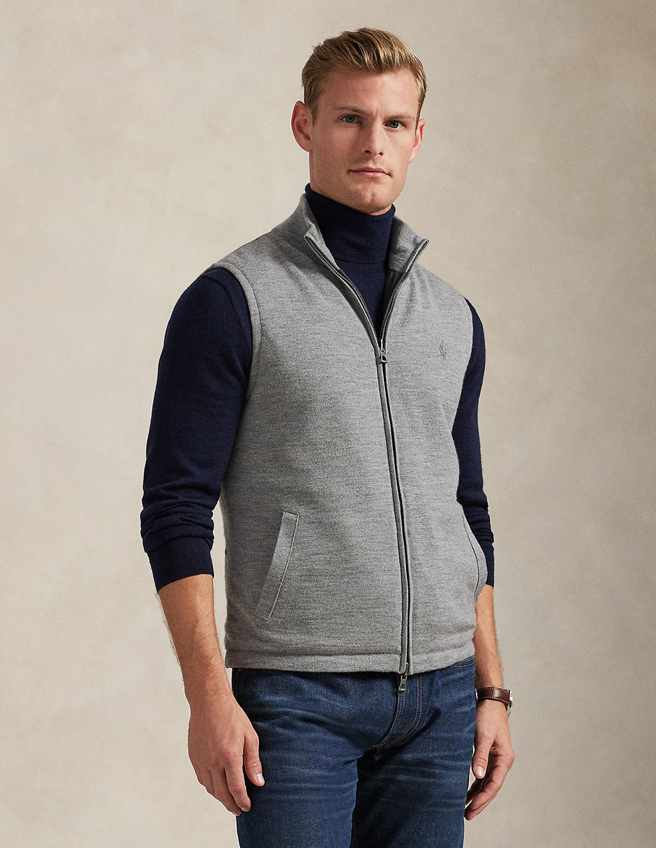 Chaleco con bolsillos para hombre