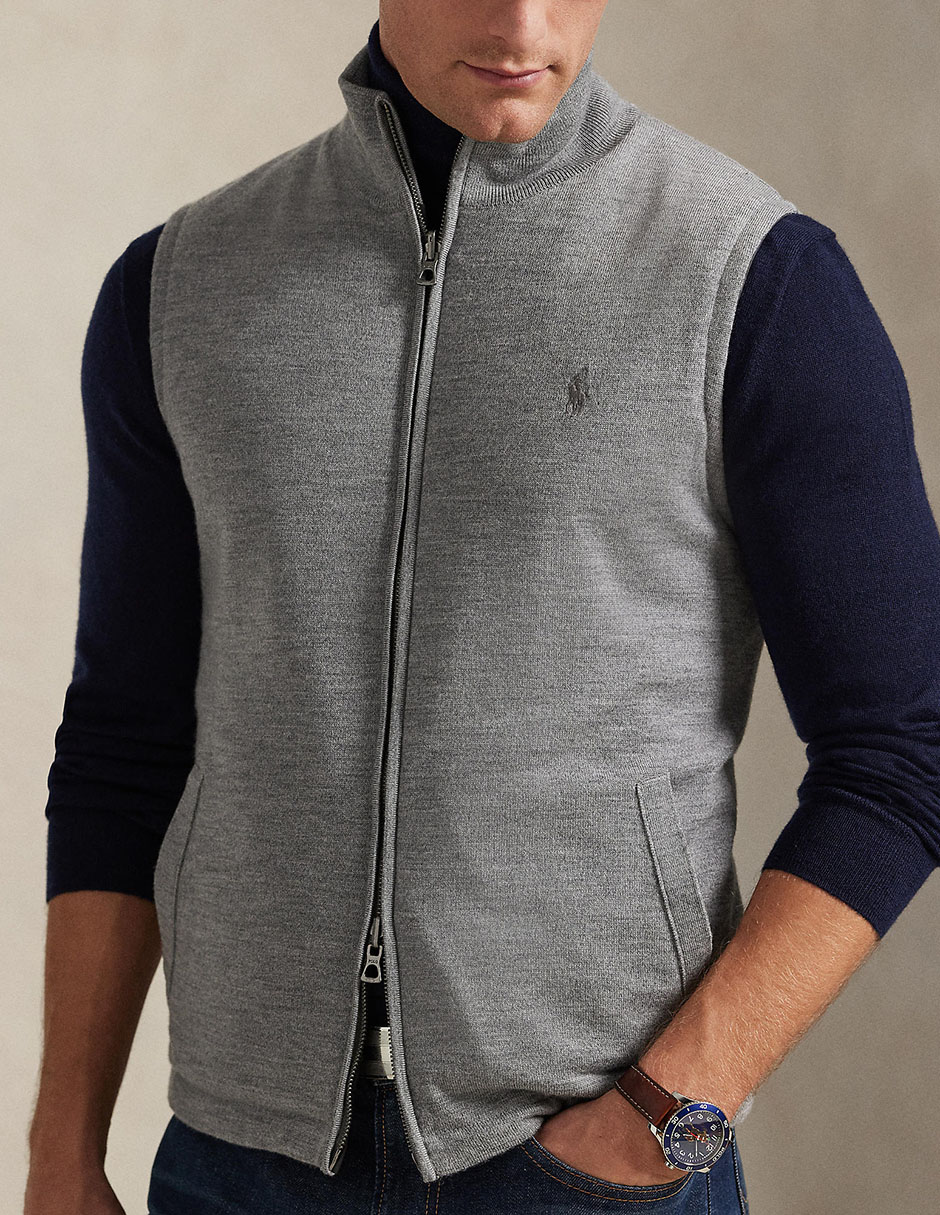 Chaleco con bolsillos para hombre 4