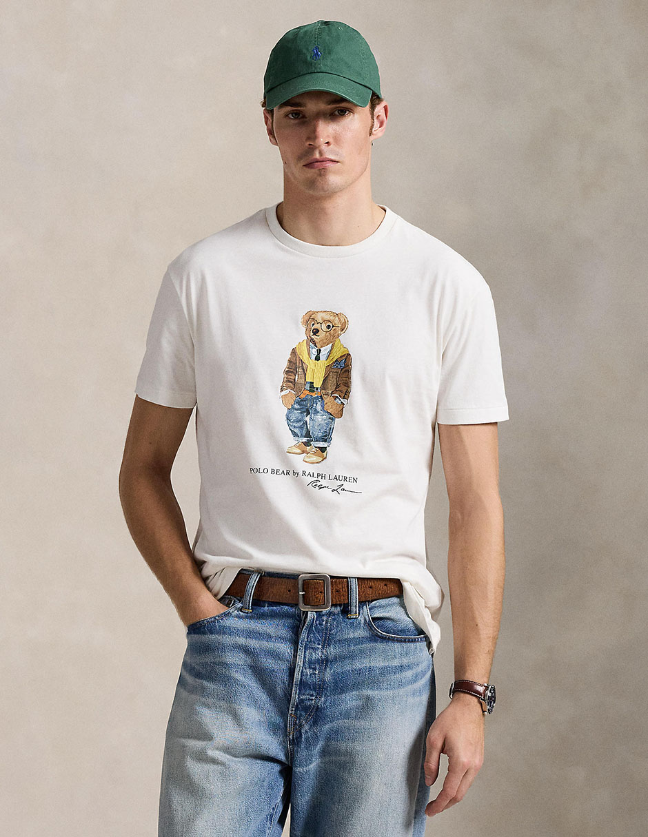 Playera cuello redondo para hombre