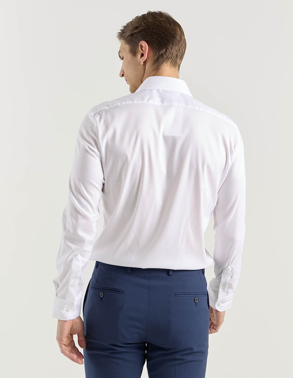 Camisa de vestir manga larga para hombre