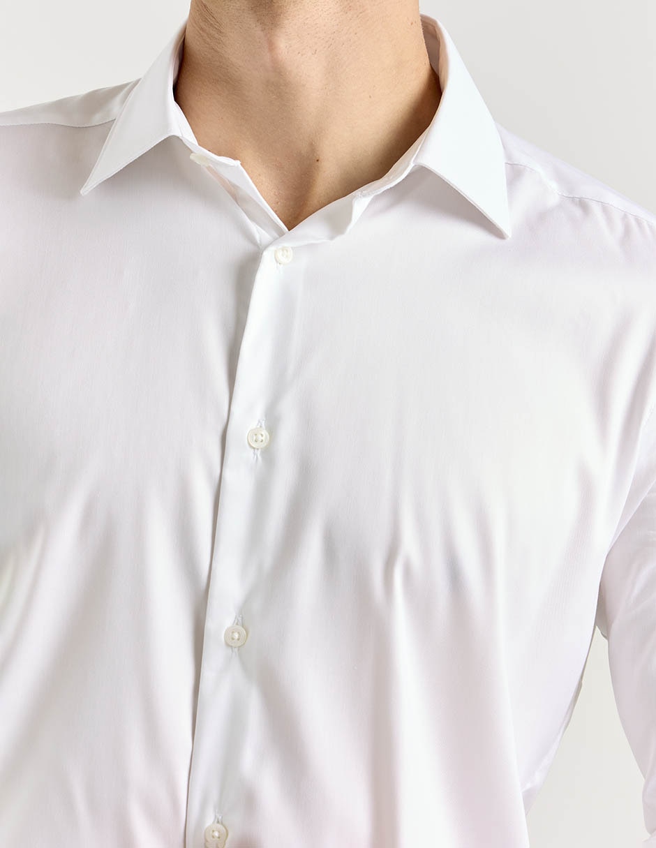 Camisa de vestir manga larga para hombre
