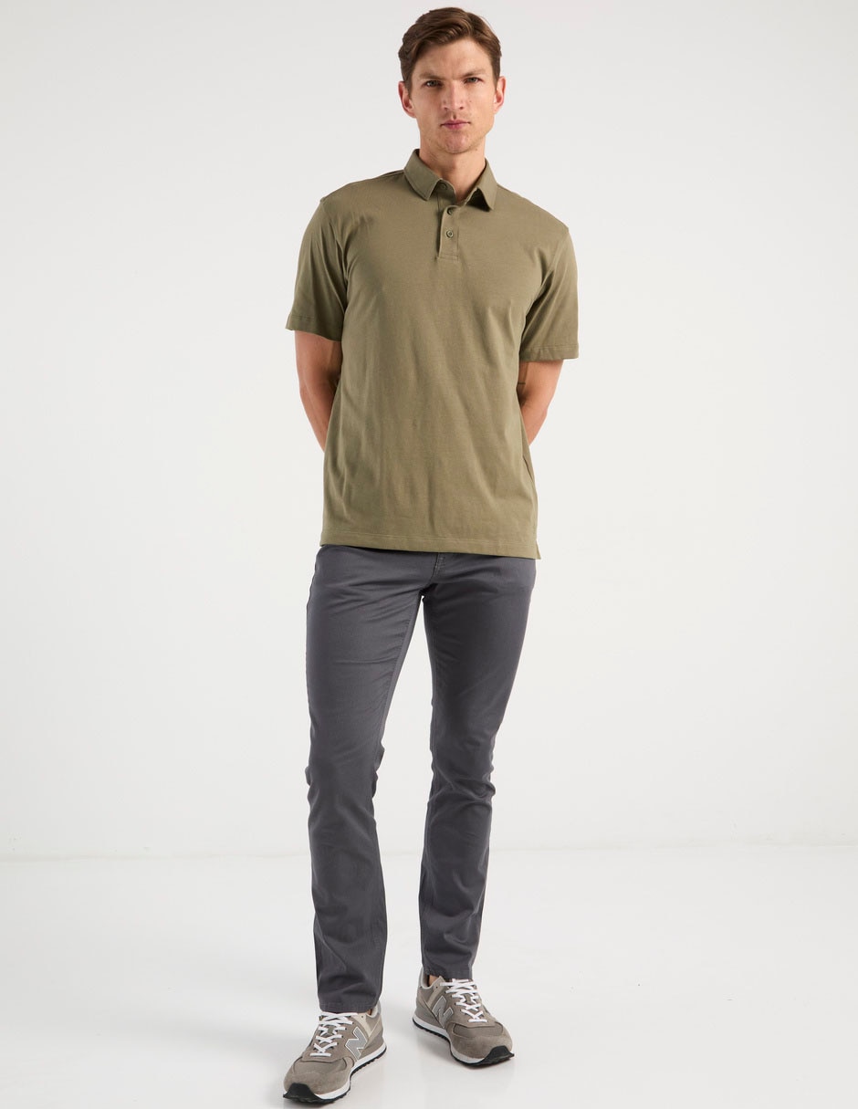 Pantalón skinny de algodón para hombre 3
