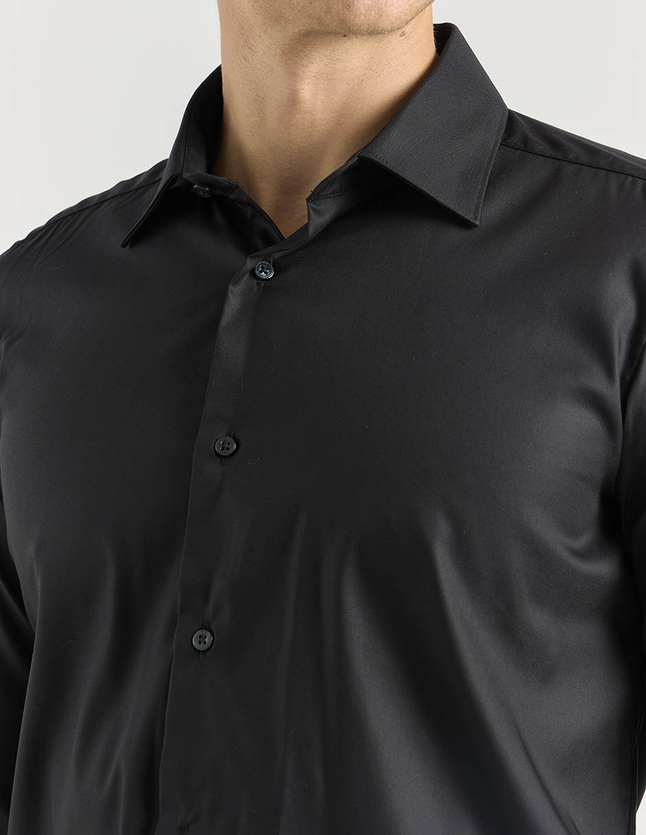 Camisa de vestir manga larga para hombre 4