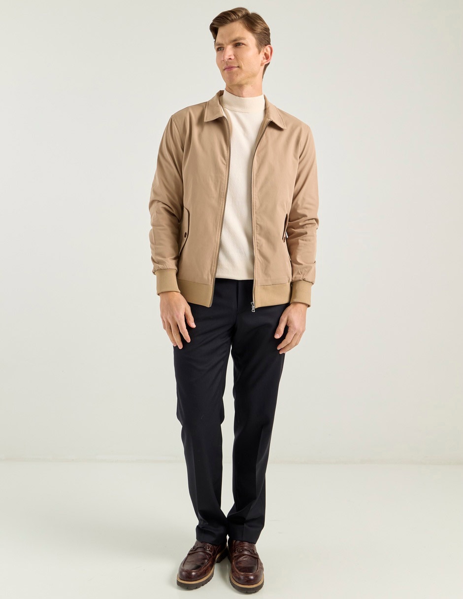 Chamarra bomber con bolsillos para hombre 3