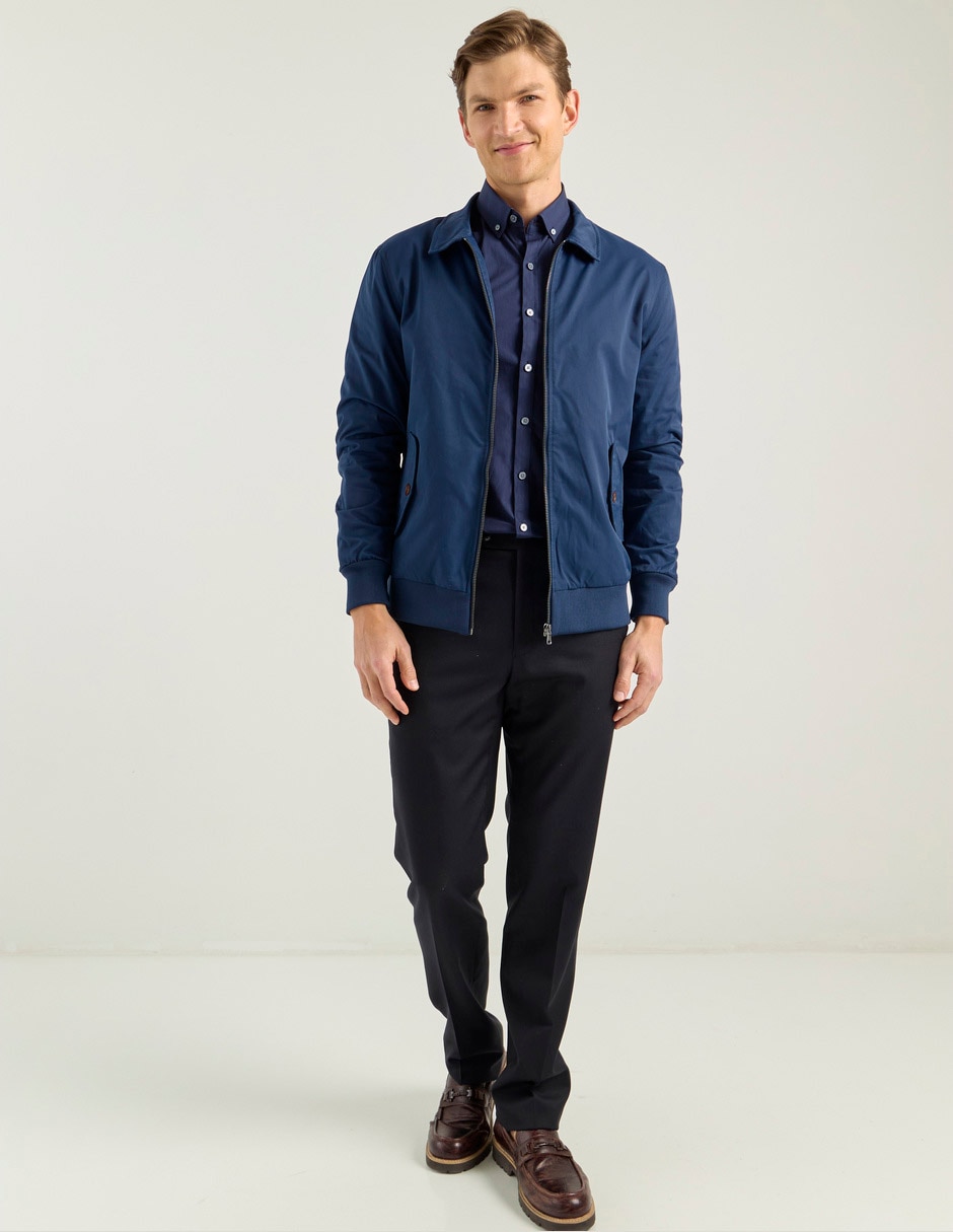 Chamarra bomber Scappino con bolsillos para hombre