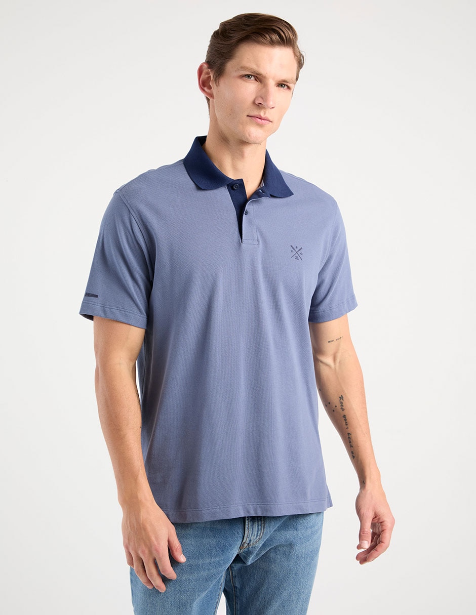 Playera tipo polo para hombre