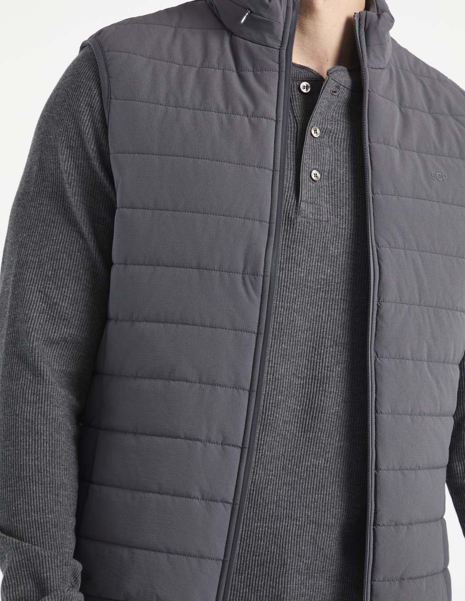 Chaleco capitonado para hombre 4