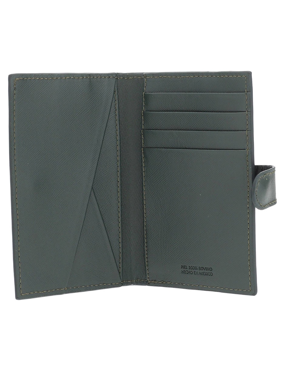 Tarjetero de piel para hombre 3