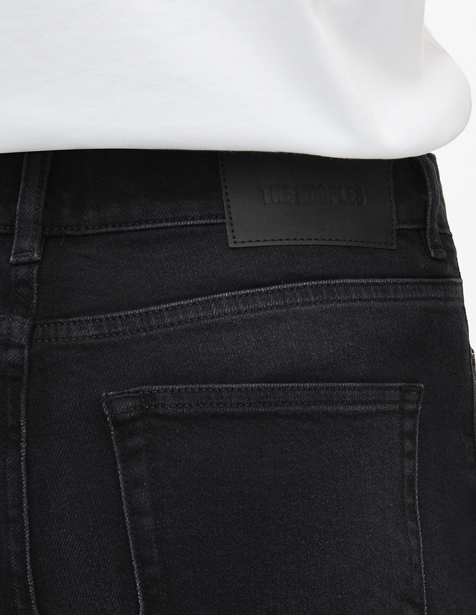 Jeans slim deslavado para hombre 4