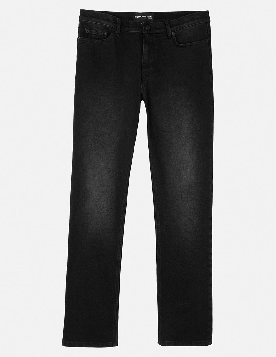 Jeans slim deslavado para hombre 5