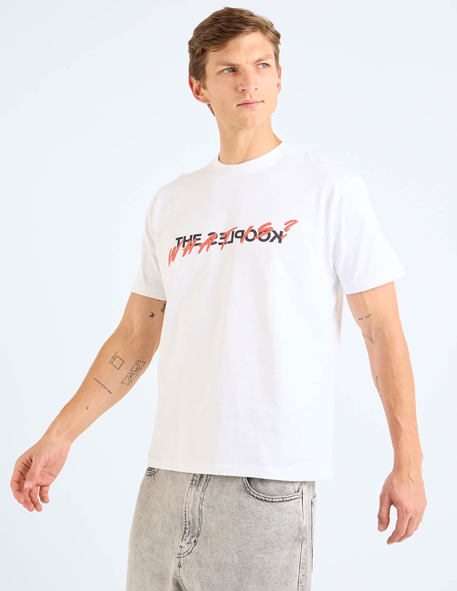 Playera cuello redondo para hombre 2