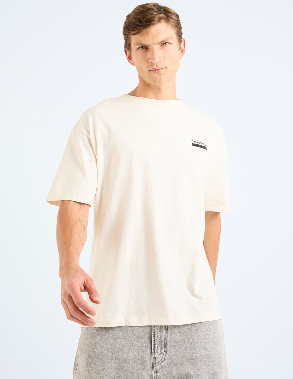 Playera cuello redondo para hombre 2