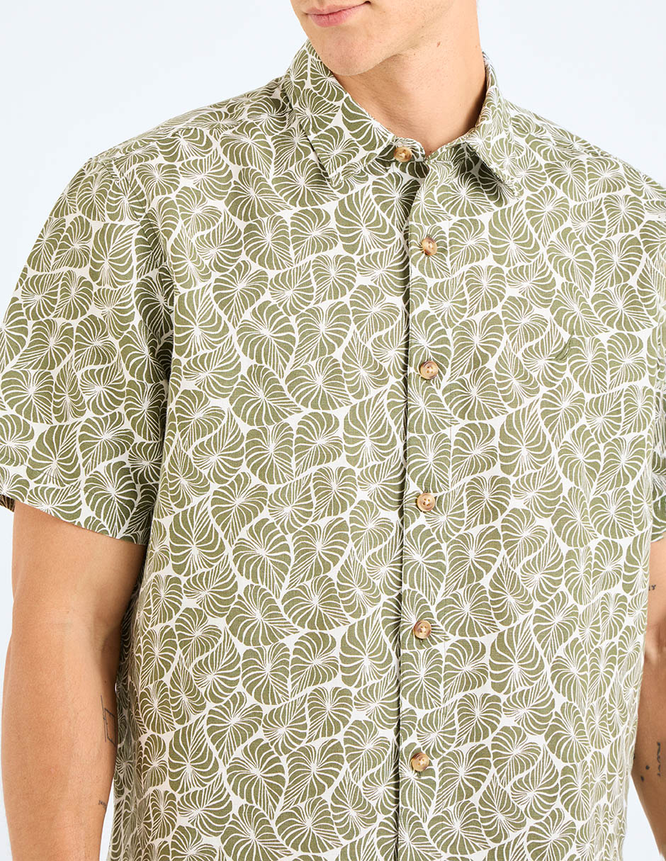 Camisa casual manga corta para hombre 5