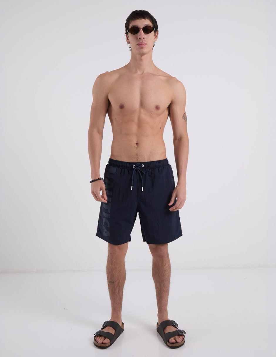 Traje de baño con bolsillos para hombre