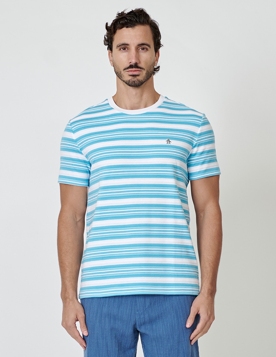 Playera cuello redondo para hombre