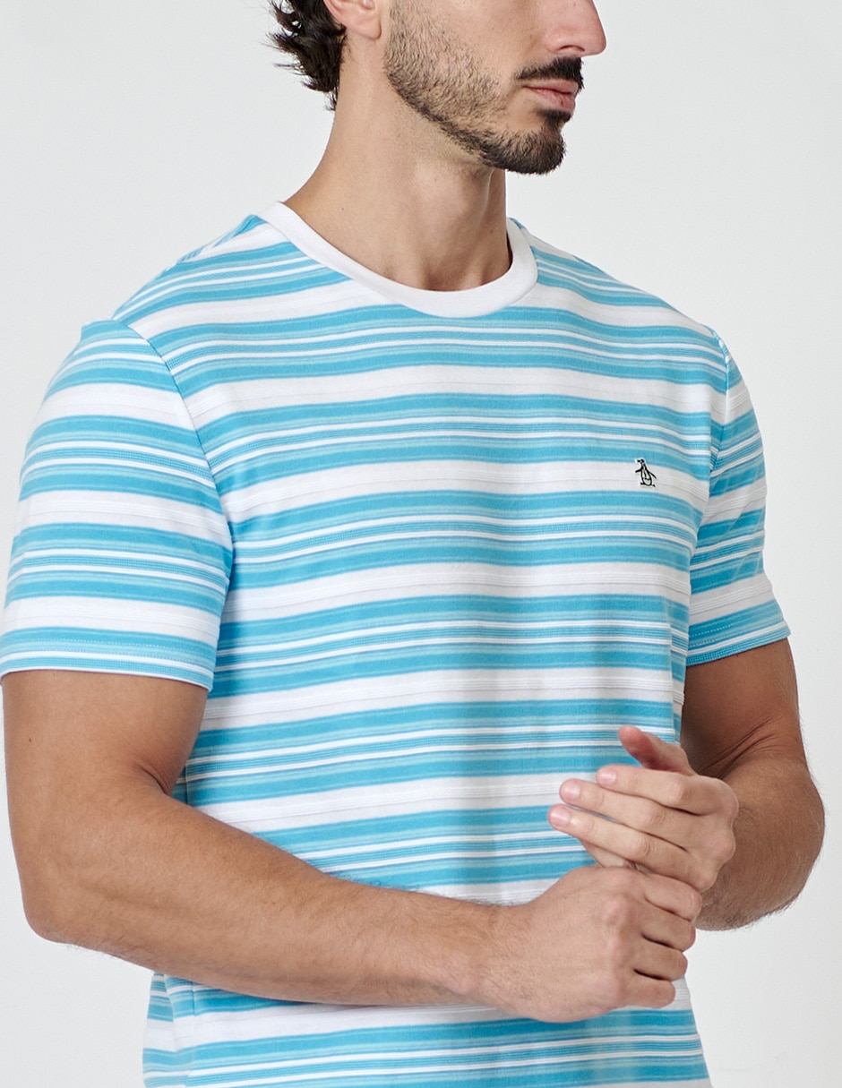 Playera cuello redondo para hombre 2